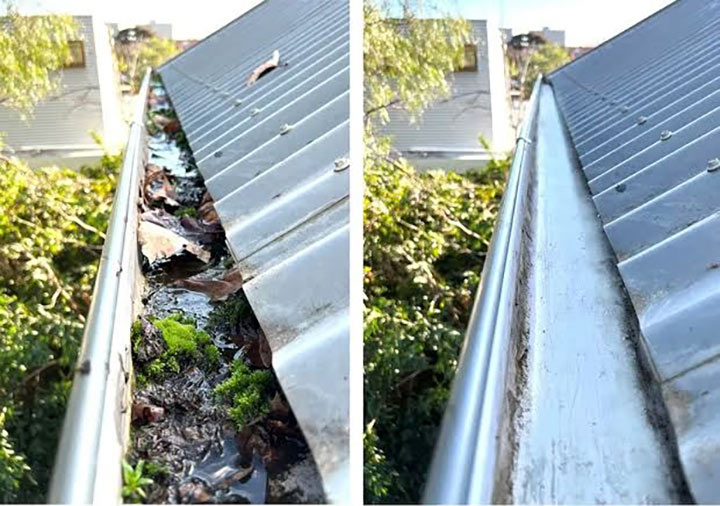 Gutter cleaning service